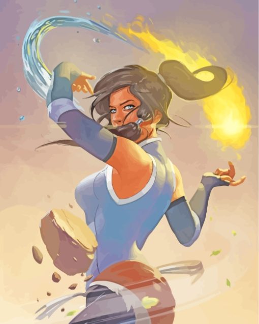 Korra Art paint by numbers