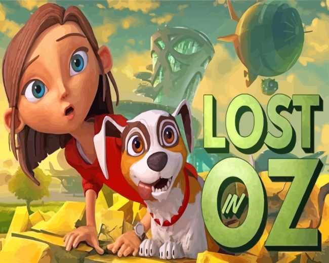Lost In OZ Animation Paint by numbers