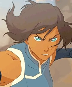 The Legend Of Korra paint by numbers