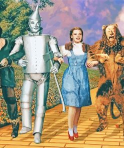 The Wizard Of OZ Movie paint by numbers