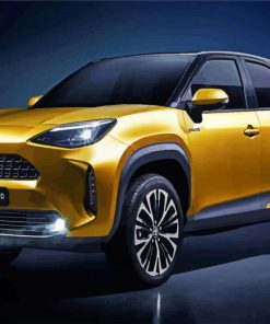 Toyota Yaris Cross paint by numbers