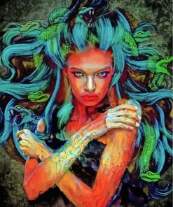 Fantasy Medusa Art paint by numbers