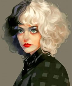 Gorgeous Cruella paint by numbers