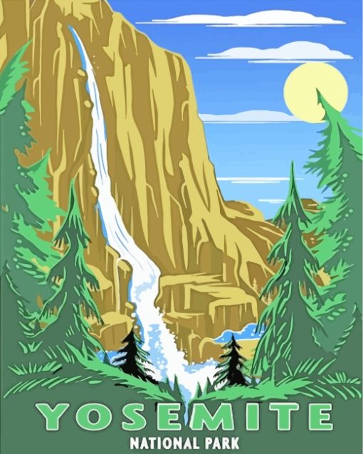 yosemite-Park-paint-by-number