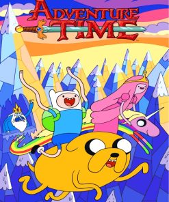 Adventure Time paint by number