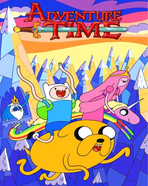 Adventure Time paint by number