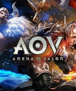 Arena of Valor garena paint by number