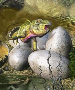 Baby Dino Hatch Piant by numbers