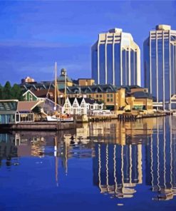 Halifax Canada paint by numbers