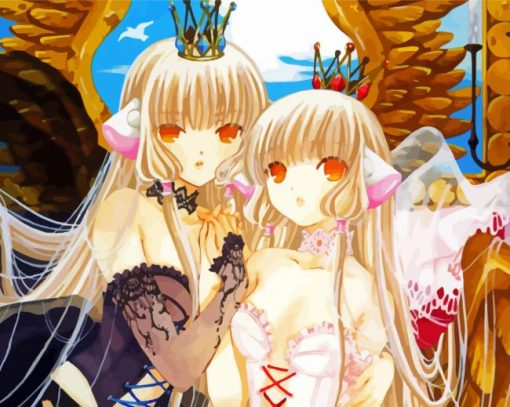 Chobits Chii Anime paint by numbers