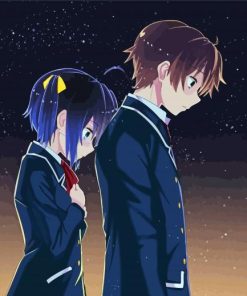 Chuunibyou Takanashi Rikka paint by numbers