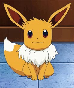 Eevee paint by numbers