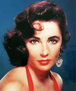 Elizabeth Taylor Paint by numbers