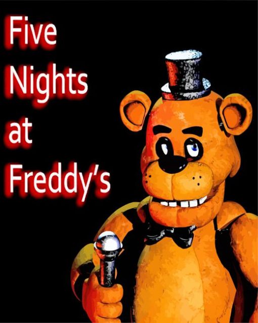 Five Nights At Freddys Game paint by numbers