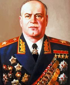 Georgy Zhukov Paint by numbers