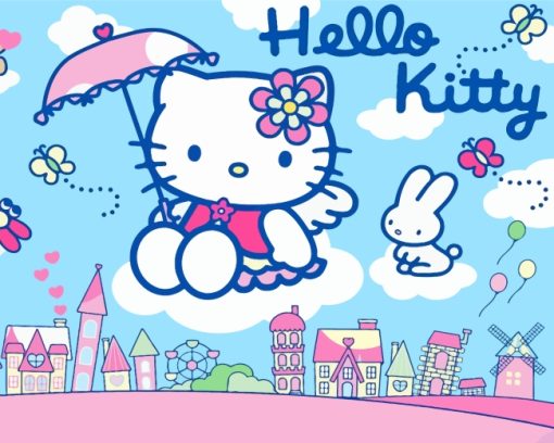 Hello Kitty Paint by numbers