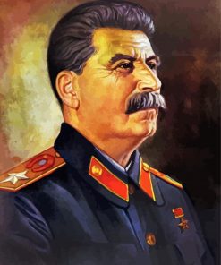 Joseph Stalin Political Leader paint by numbers