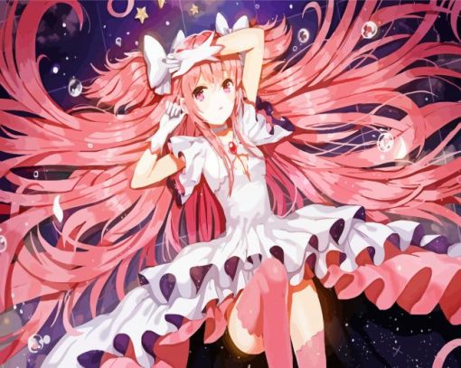 Mohou Shoujo Madoka Magica paint by numbers