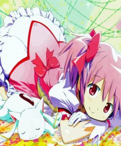 Mohou Shoujo Madoka paint by numbers