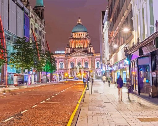 Nightlife In Belfast Piant by numbers