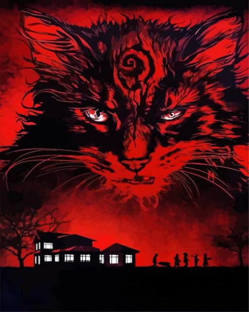 Pet Sematary Poster paint by numbers