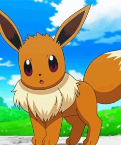 Pokemon Eevee Paint by numbers