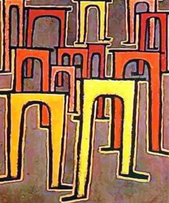 Revolution des Viadukts by paul klee paint by number