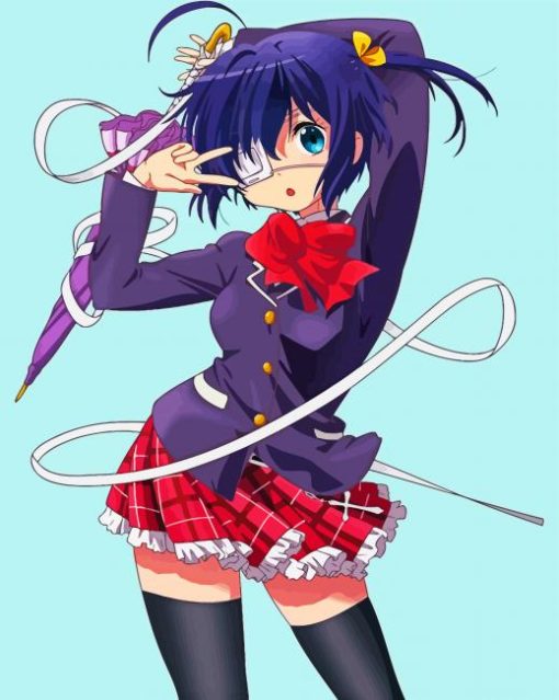 Rikka Takanashi paint by numbers