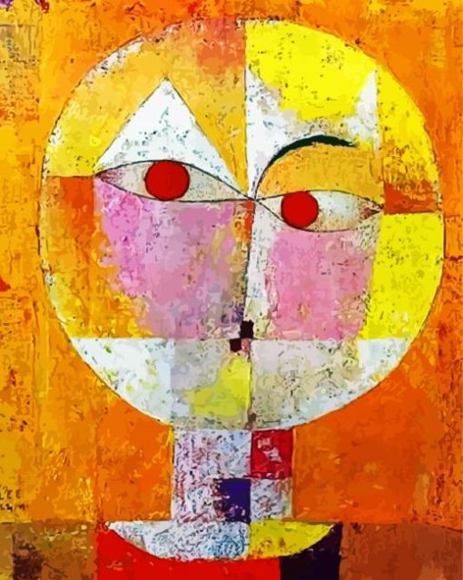 Senecio by paul klee paint by number