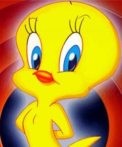 Tweety Bird paint by numbers