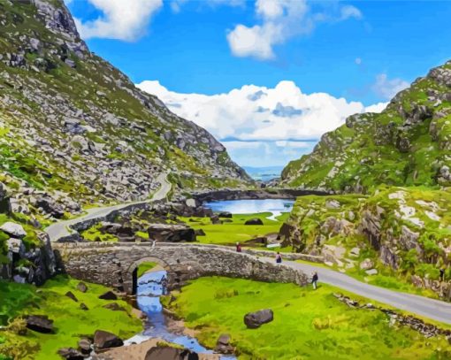 Ultimate Riing Of Kerry Itinerary paint by numbers