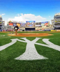 Yankee Stadium In New York paint by numbers