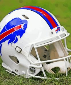 Buffalo Bills Helmet paint by numbers