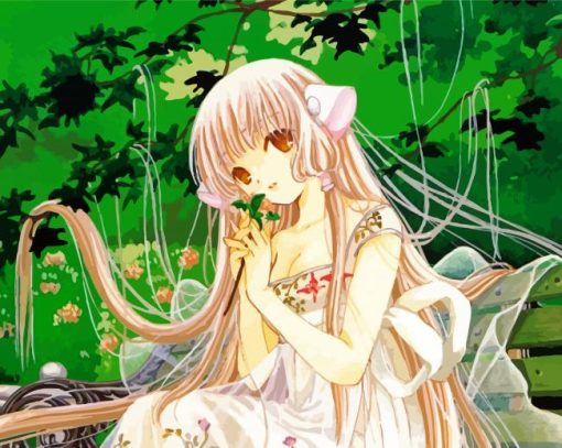 Chobits Illustration paint by numbers