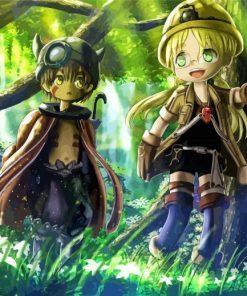 Cute Made In Abyss paint by numbers