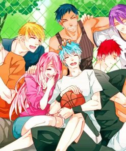 Kuroko No Basket Characters paint by numbers