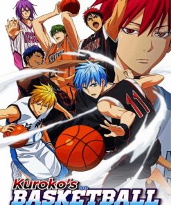 Kuroko No Basket Manga Serie Paint by numbers