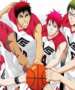 Kuroko No Basket Players paint by numbers