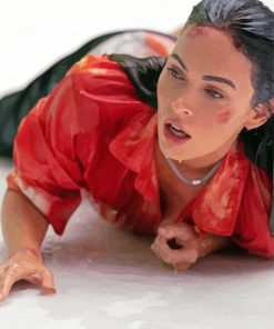 megan fox Till death paint by numbers