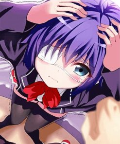 Sad Rikka Takanashi paint by numbers