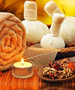 Spa Salon Relaxation paint by numbers