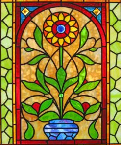 Stained Glass paint by numbers