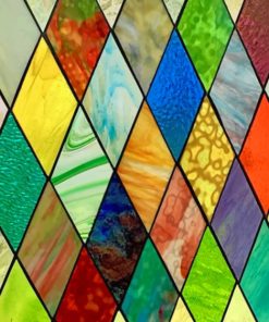 Stained Glass Window paint by numbers