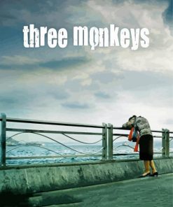 Three Monkeys Movie paint by numbers