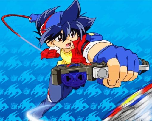 Tyson Beyblade paint by numbers