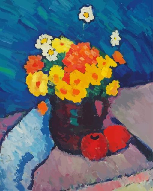 Jawlensky Von Alexej Flowers paint by numbers