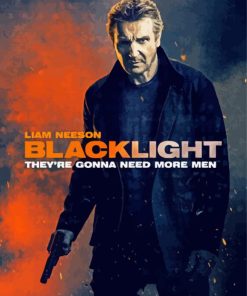 Blacklight Movie Character paint by numbers