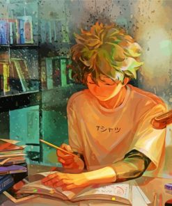 Boku No Hero Academia Izuku paint by numbers