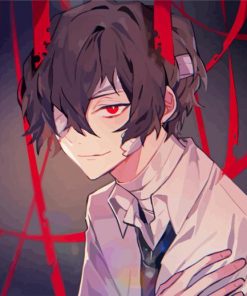 Bungo Stray Dogs Dazai paint by numbers