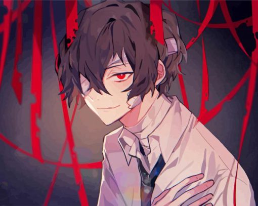 Bungo Stray Dogs Dazai paint by numbers